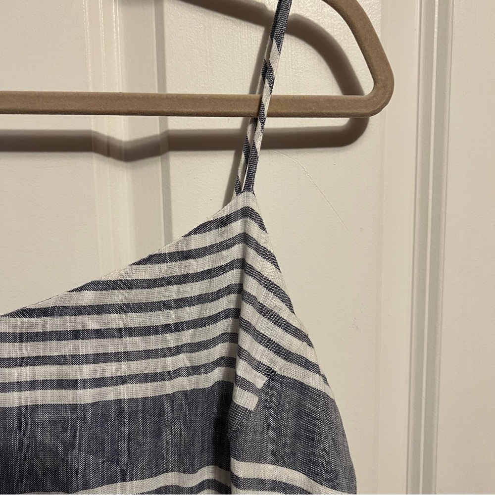 Old Navy Gray/White Dress